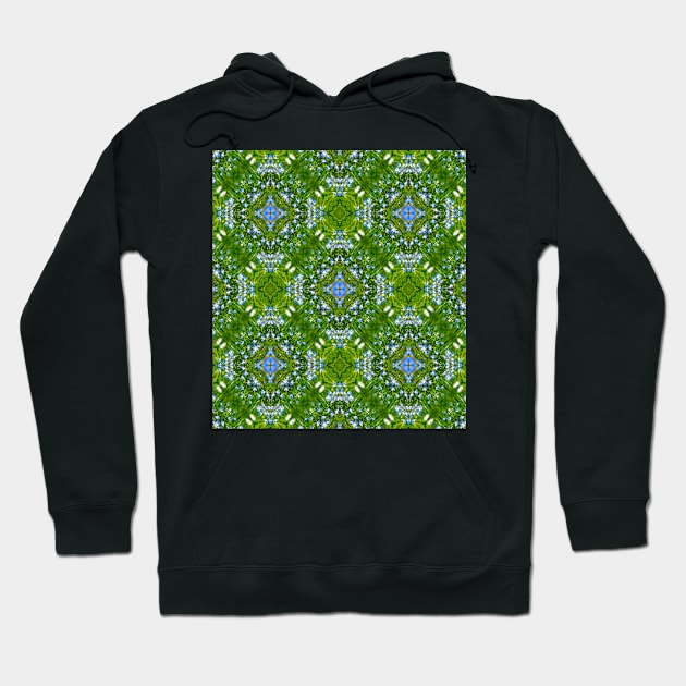 Perfume pattern that purifies your heart. Hoodie by PatternFlower